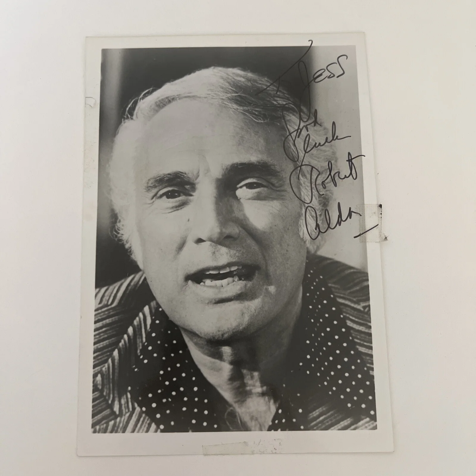 Robert Alda — Robert Alda Signed Autograph (5x7) Photograph | Actor, Imitation Of Life