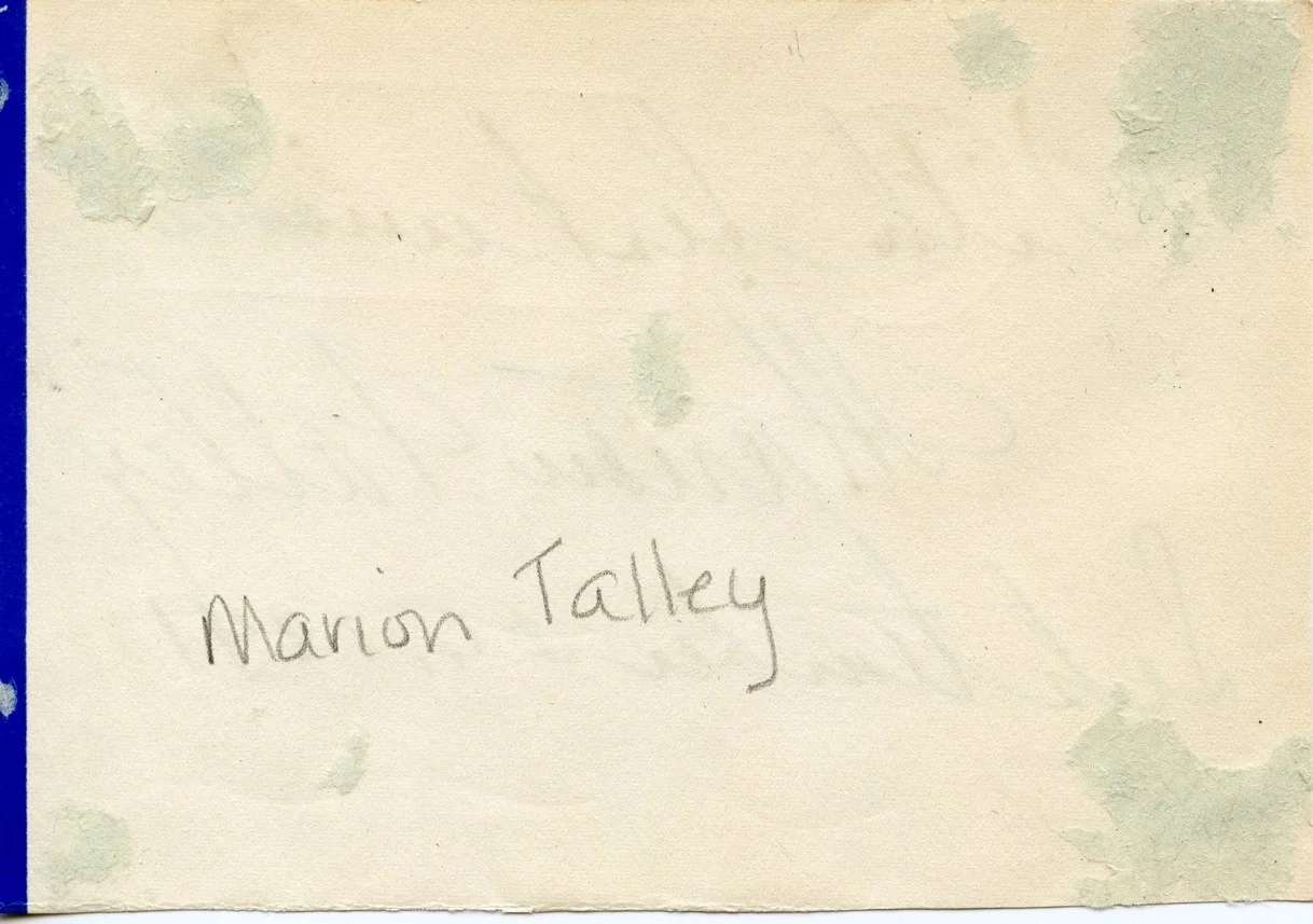 MARION TALLEY — MARION TALLEY & ALBERNI Vintage Original Photo "HEART" & Signed 1941 Autograph, изображение 4
