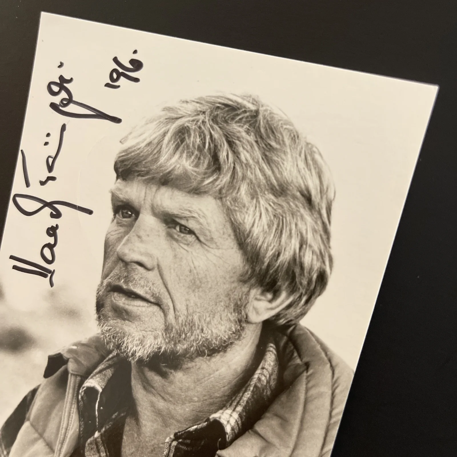 HARDY KRUEER: Hand Signed Celebrity Photograph 3 x 5 Inches / KSK, изображение 3