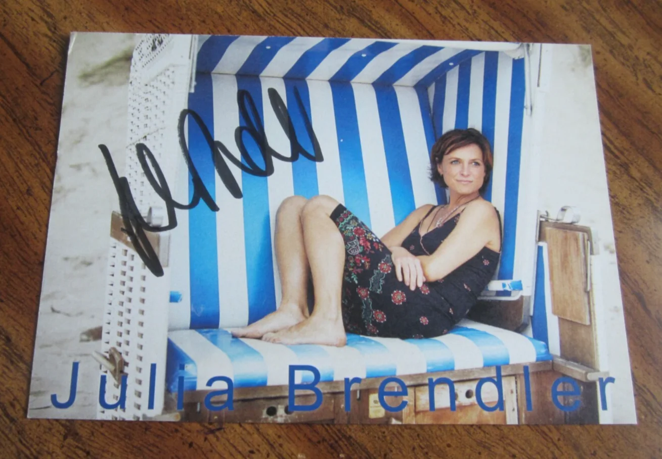 Julia Brendler — Julia Brendler Actress Autographed Signed 4X5.75 Photograph "Over My Dead Body"