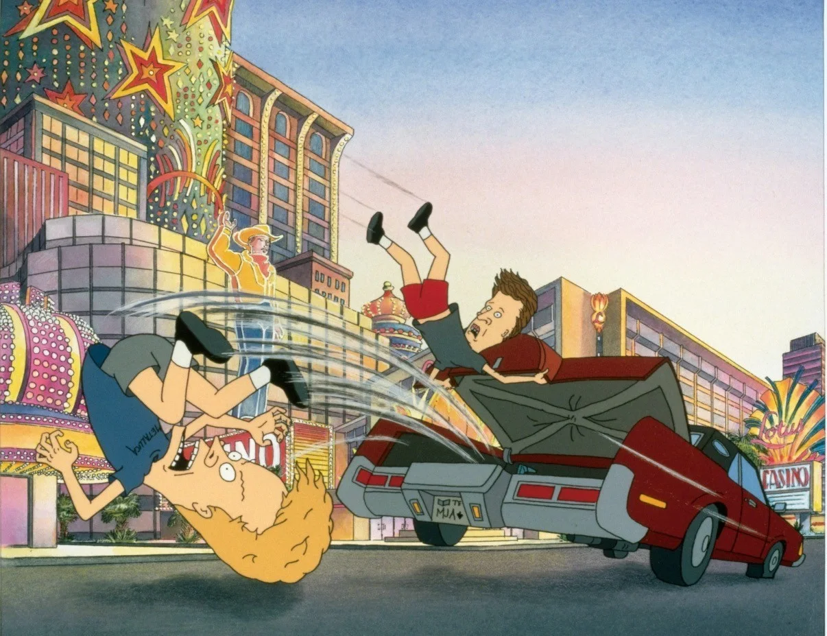 Beavis & Butt-Head Do America 1996 Very Rare Unmounted Genuine 35mm Film Cells, image 3