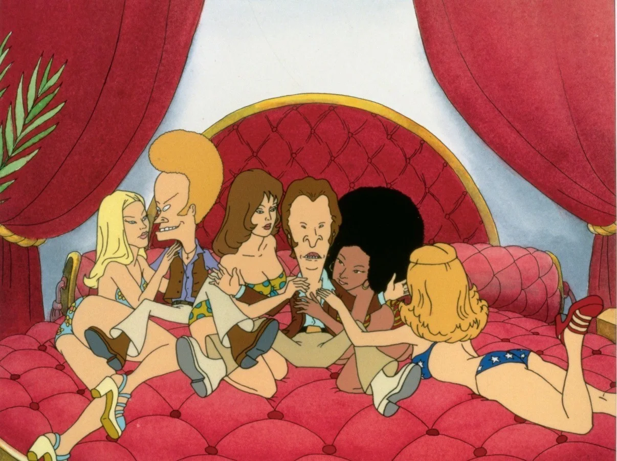 Beavis & Butt-Head Do America 1996 Very Rare Unmounted Genuine 35mm Film Cells, image 4