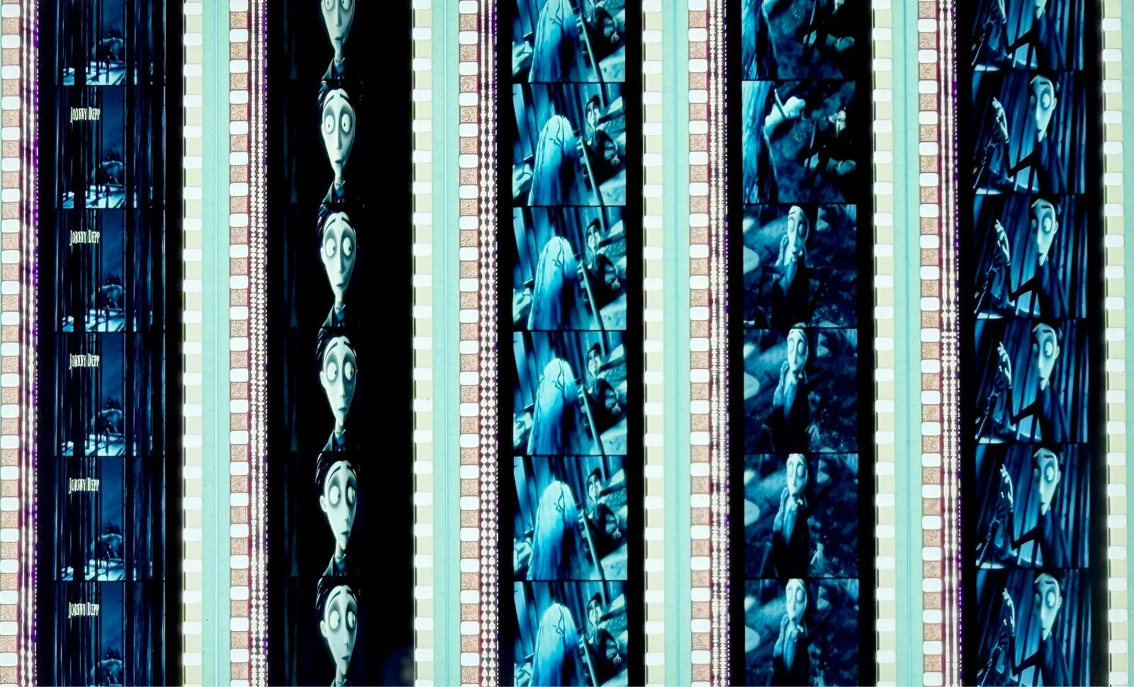 Tim Burton's Corpse Bride 2005 Very Rare Unmounted Genuine 35mm Film Cells, image 4