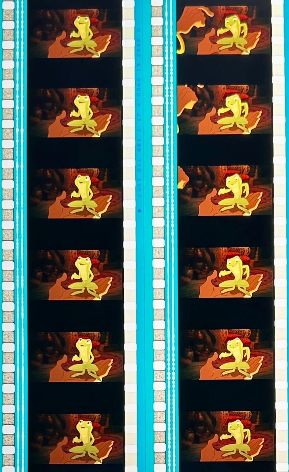 Walt Disney's The Princess And The Frog 2009 Rare Unmounted 35mm Film Cells, изображение 4