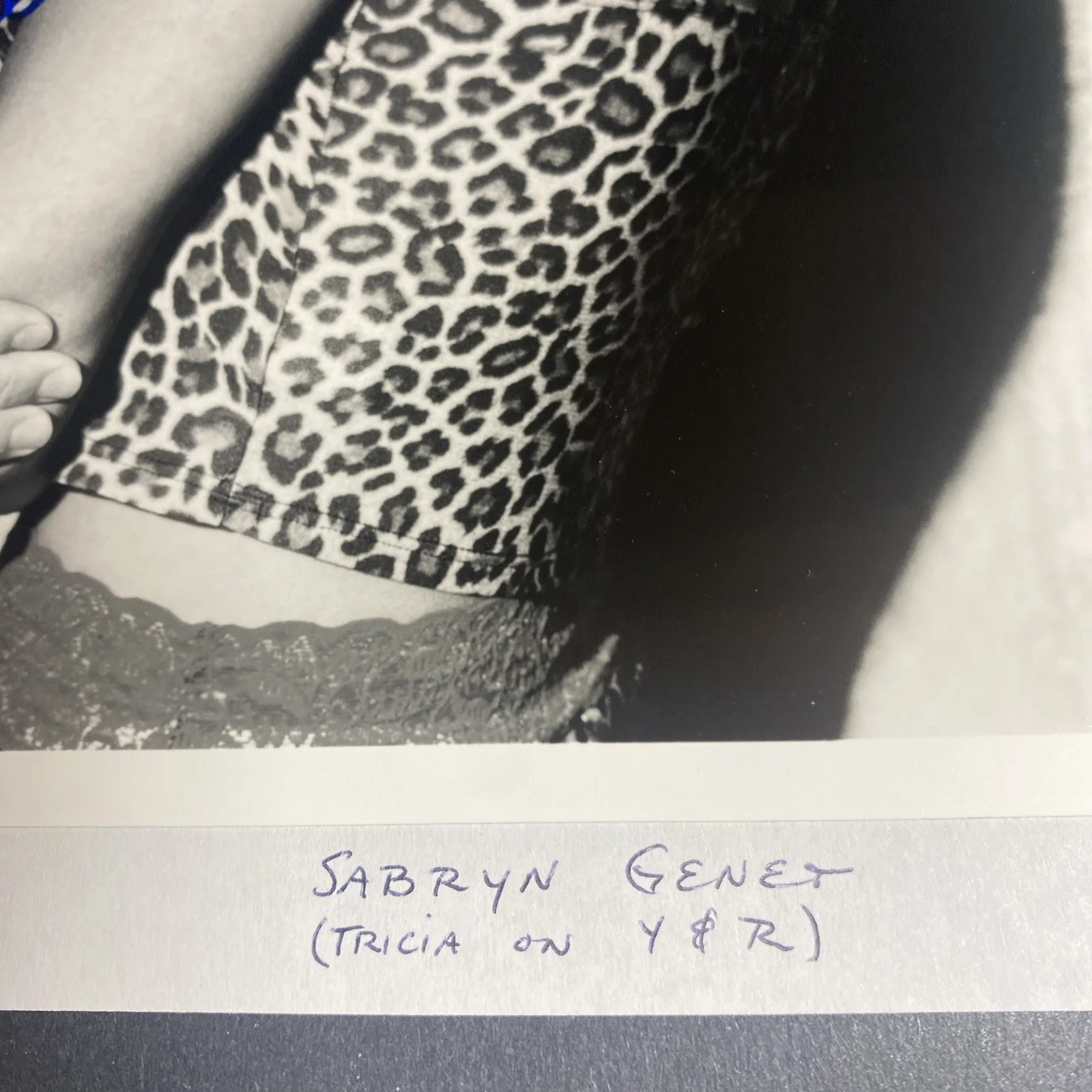 Sabryn Genet: Signed Photograph 8 x 10 Inches, “The Young & The Restless”/ KSK, image 4