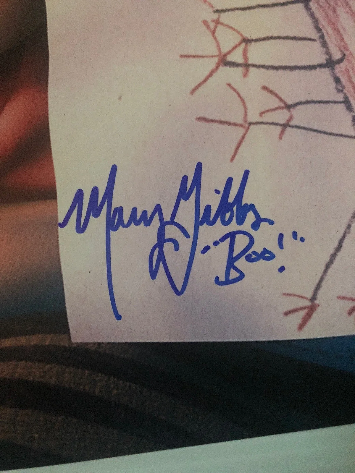 Mary Gibbs Signed Autographed 11x14 Photo Monsters Inc Boo Full Name JSA COA 7, изображение 2