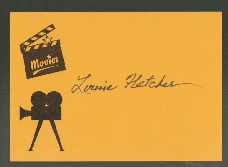 Louise Fletcher — LOUISE FLETCHER Autograph One Flew Over The Cuckoos Nest 3 1/2" x 5" index card