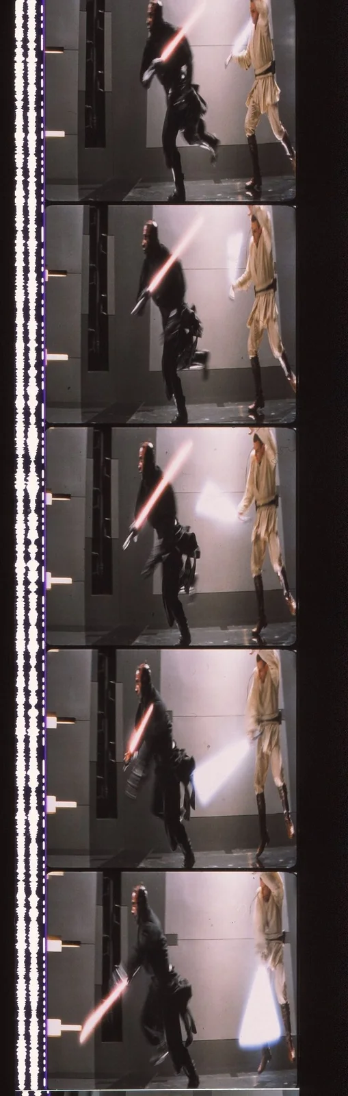Star Wars The Phantom Menace EP1 35mm Film Cell strip very Rare var_e, image 4