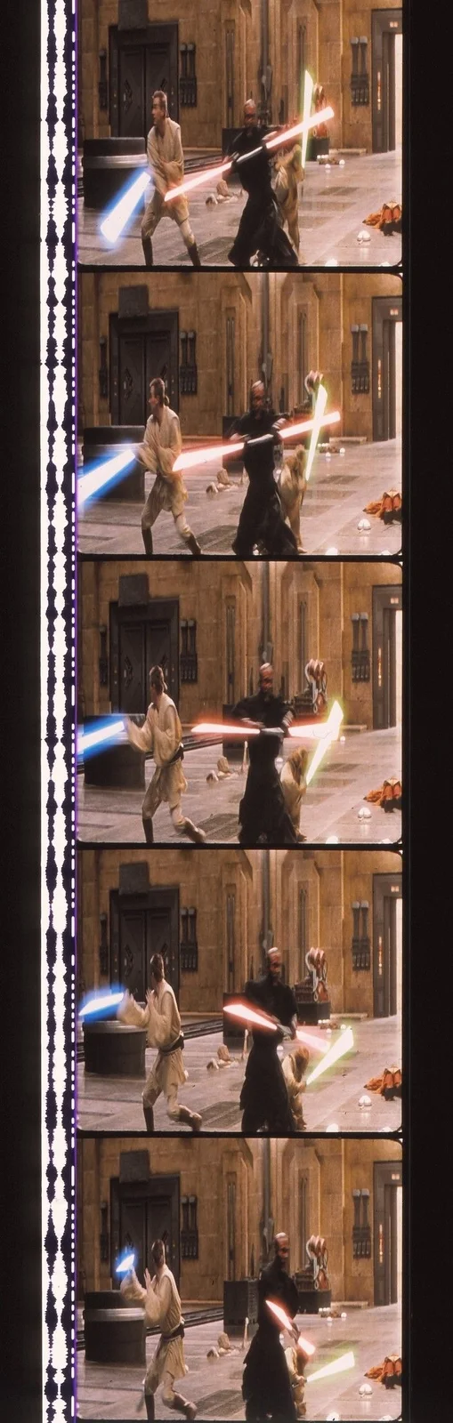 Star Wars The Phantom Menace EP1 35mm Film Cell strip very Rare var_e, image 5