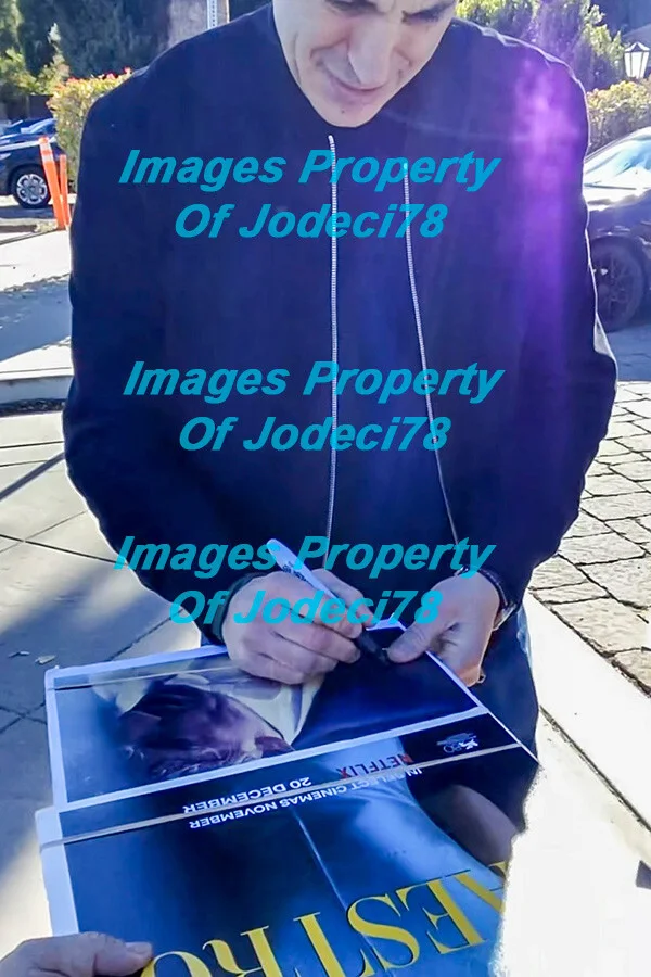 Carey Mulligan, Josh Singer — Carey Mulligan & Josh Singer Writer Signed MAESTRO 12x18 Photo EXACT Proof JSA B, image 5