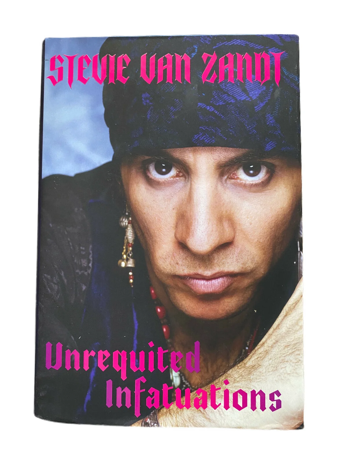 Stevie Van Zandt signed Hard Cover Book JSA COA Unrequited Infatuations EQTY, image 2