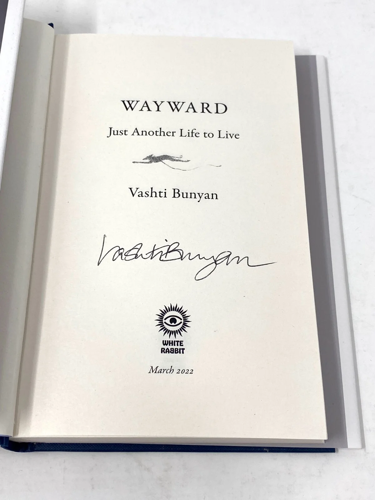 Vashti Bunyan Wayward: Just Another Life to Live Signed Autograph Hardcover Book, image 3