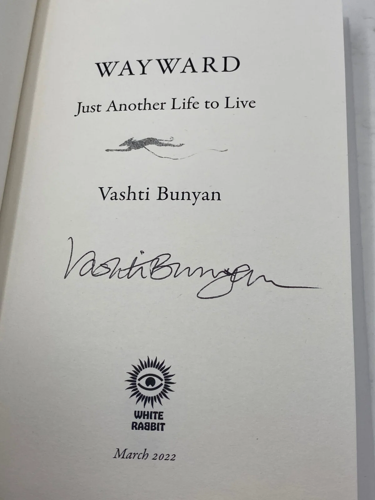 Vashti Bunyan Wayward: Just Another Life to Live Signed Autograph Hardcover Book, image 5