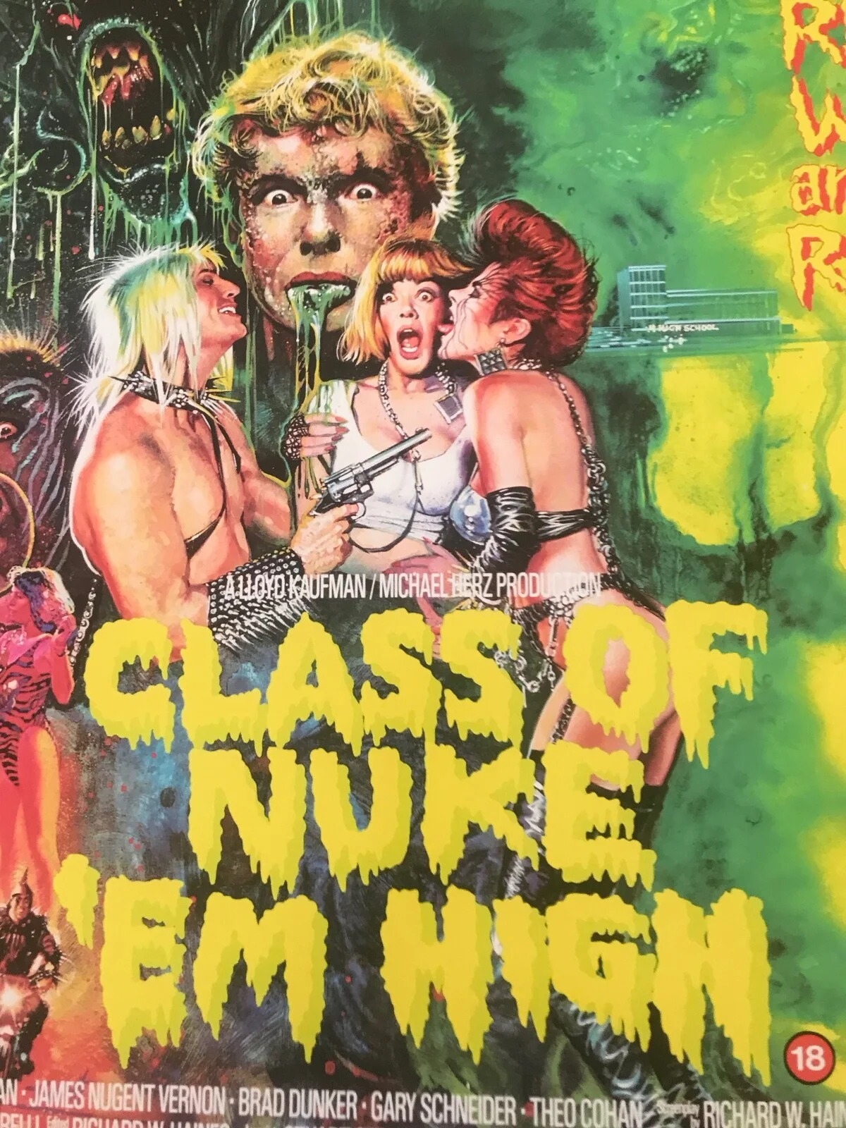 Poster Class of Nuke Em High 420mm x 594mm ( size is A2), image 3