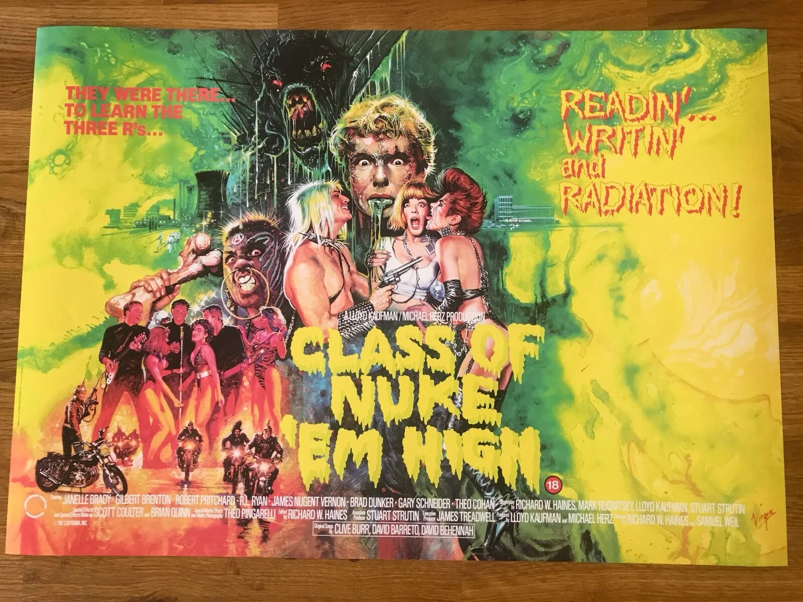 Poster Class of Nuke Em High 420mm x 594mm ( size is A2), image 5