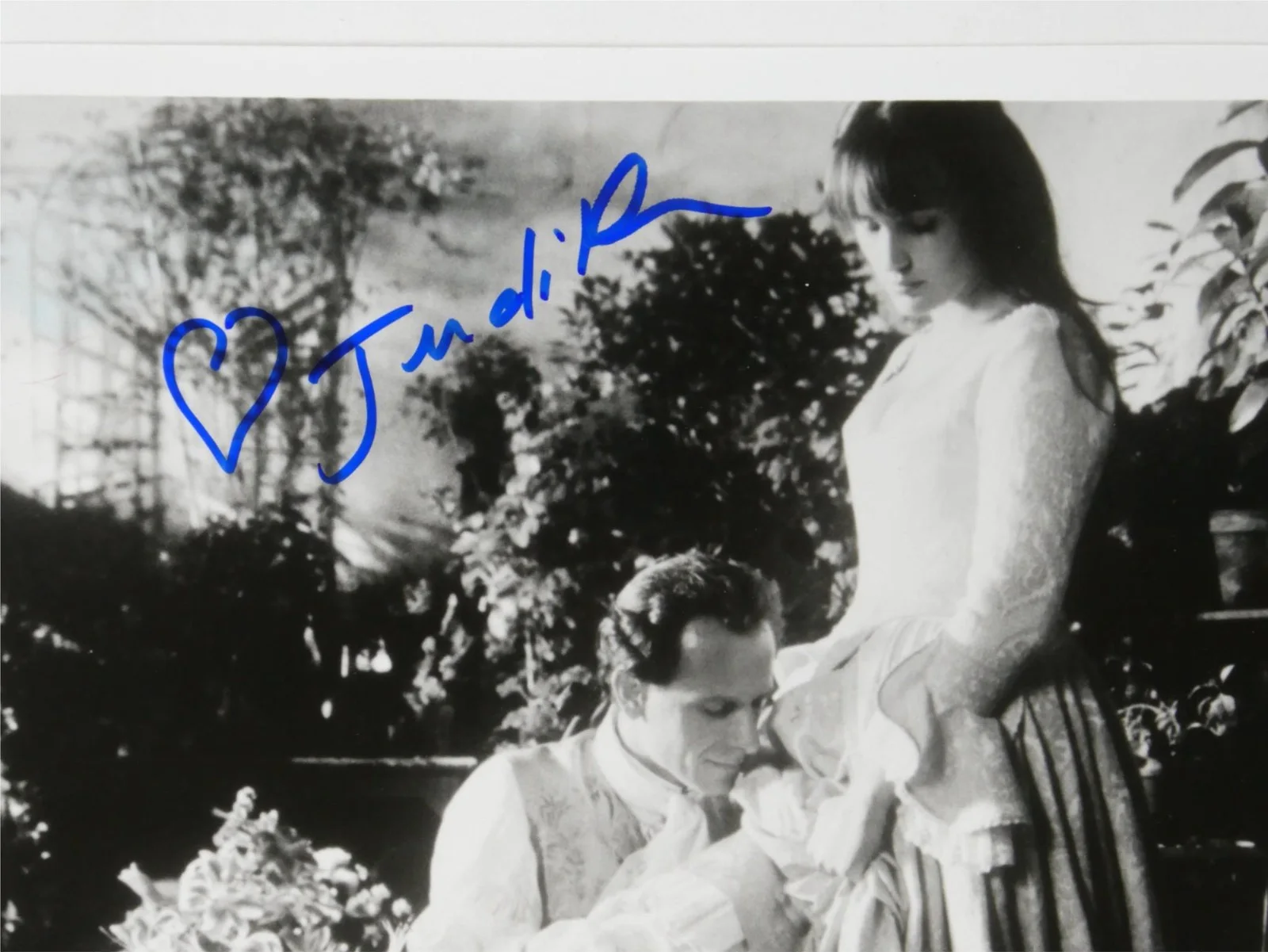 Judith Godreche — Judith Godreche Signed B&W 8x10 Promo Photo Ridicule Autographed, image 2