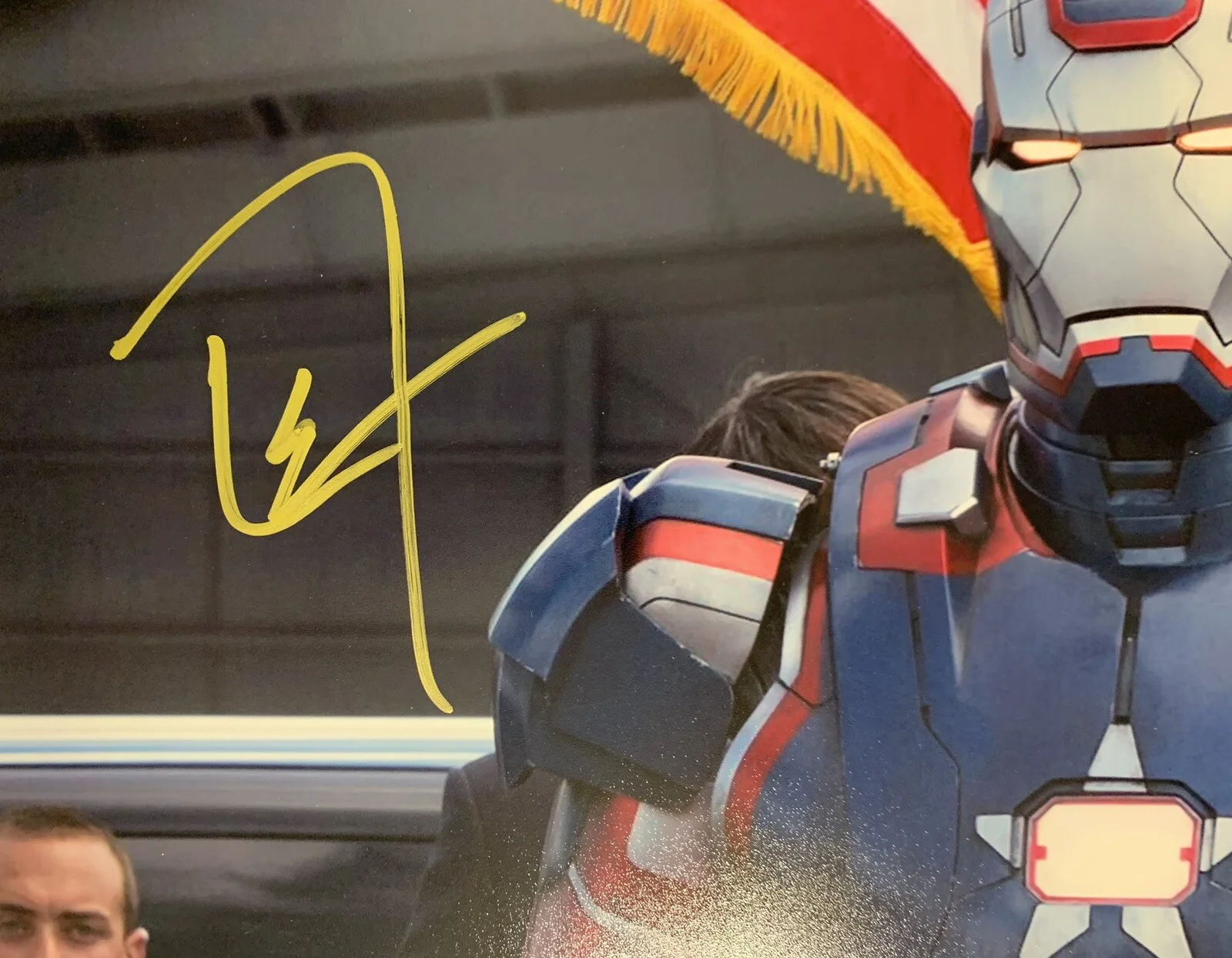 Don Cheadle as an Avengers super hero, signed 11x14 photo, image 2