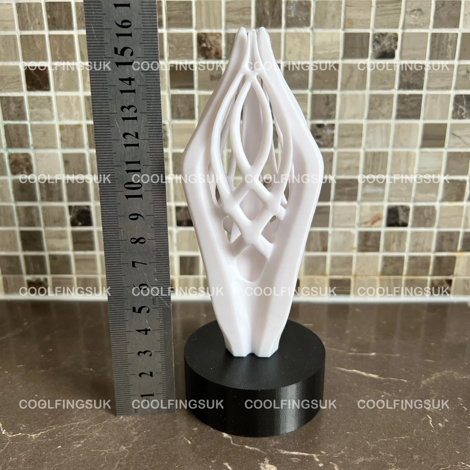 Lord Of The Rings Inspired Prop 3D Printed Gandalf The White Staff Head Piece, изображение 3