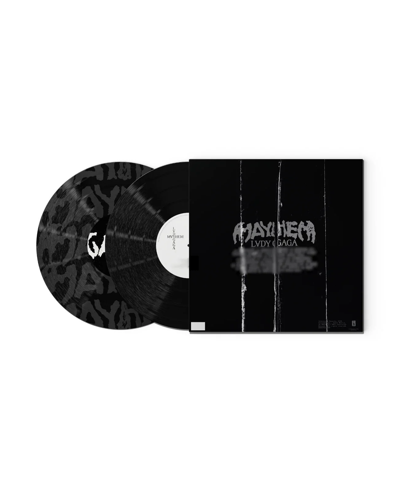 Lady Gaga Mayhem 180g Black Vinyl SIGNED Standard Art Card IN HAND AUTOGRAPHED, изображение 3