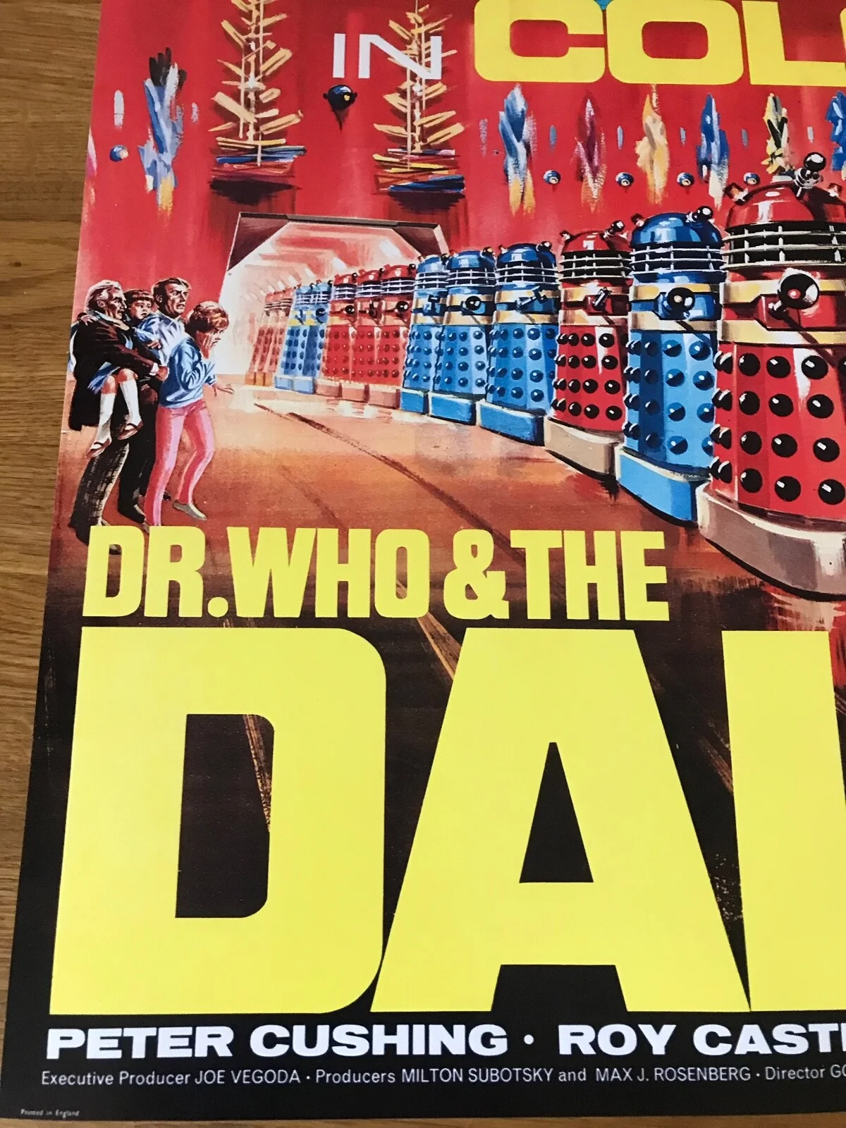Poster Dr Who & The Daleks 420mm x 594mm (A2), image 2