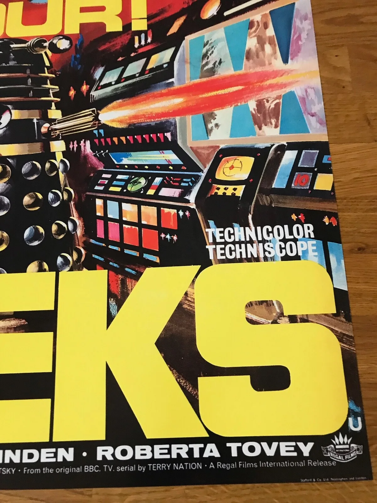 Poster Dr Who & The Daleks 420mm x 594mm (A2), image 3
