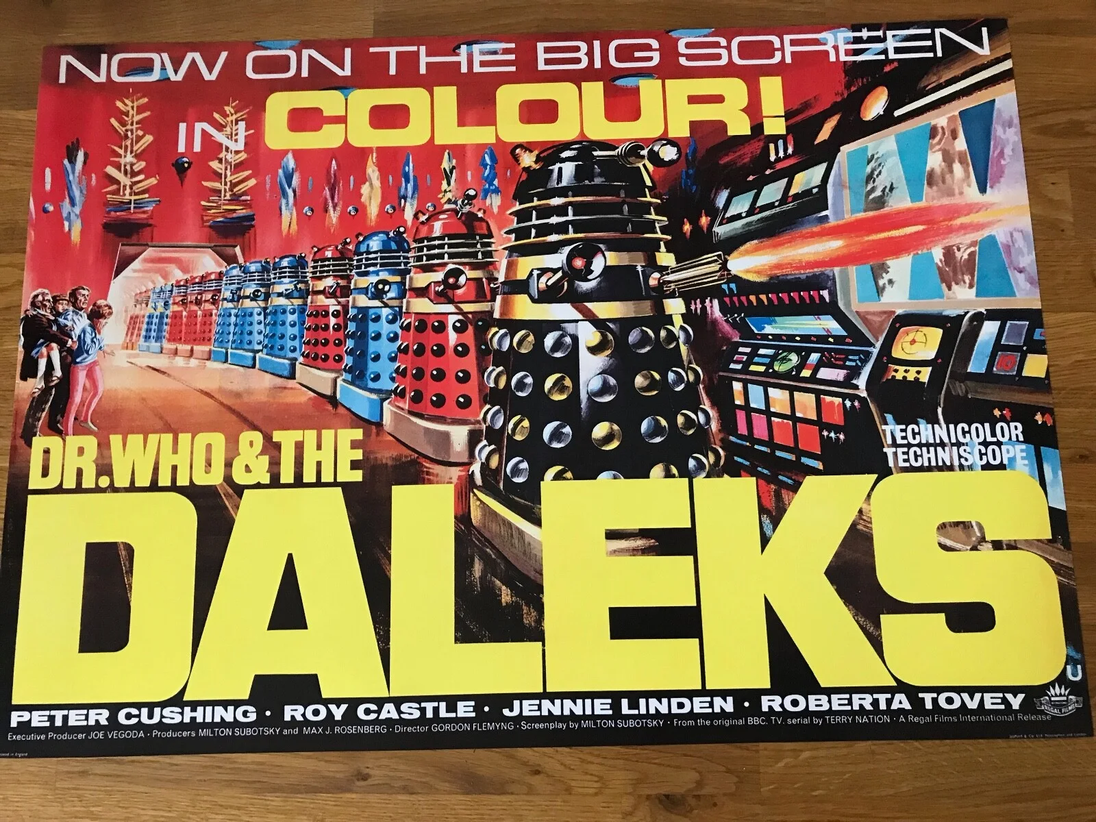 Poster Dr Who & The Daleks 420mm x 594mm (A2), image 4