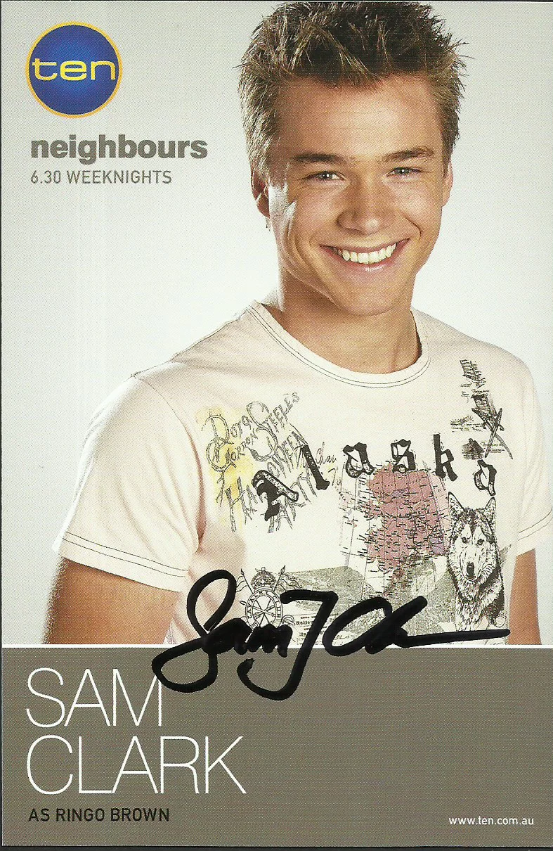 (NE1) RARE NEIGHBOURS ORIGINAL HAND SIGNED AUTOGRAPHS CAST CARDS UNDEDICATED, image 3