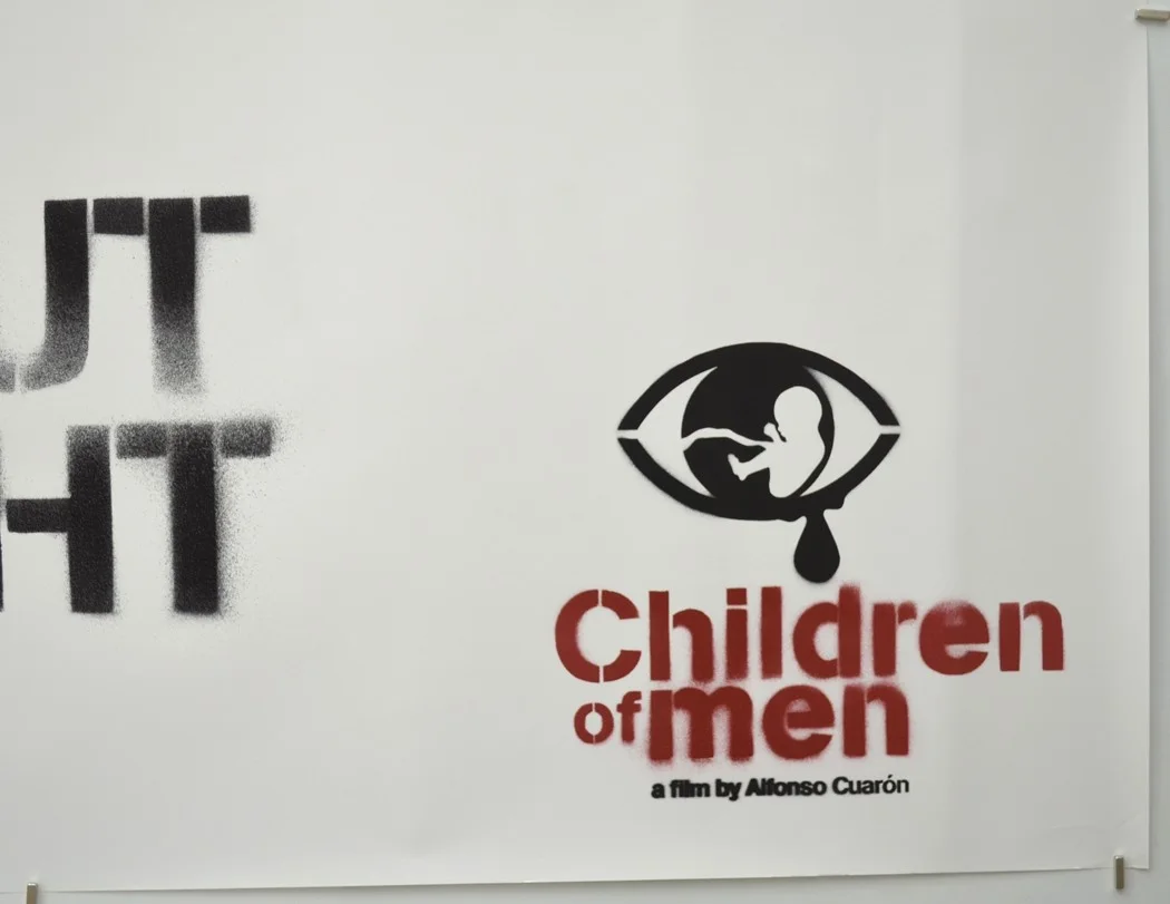 CHILDREN OF MEN (2006) Original Cinema Quad Movie Poster (ADV) Clive Owen, изображение 5