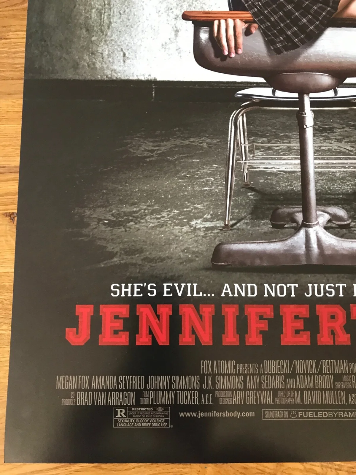 Movie Poster Jennifer's Body 430mm x 630mm (Bit bigger than A2), изображение 4