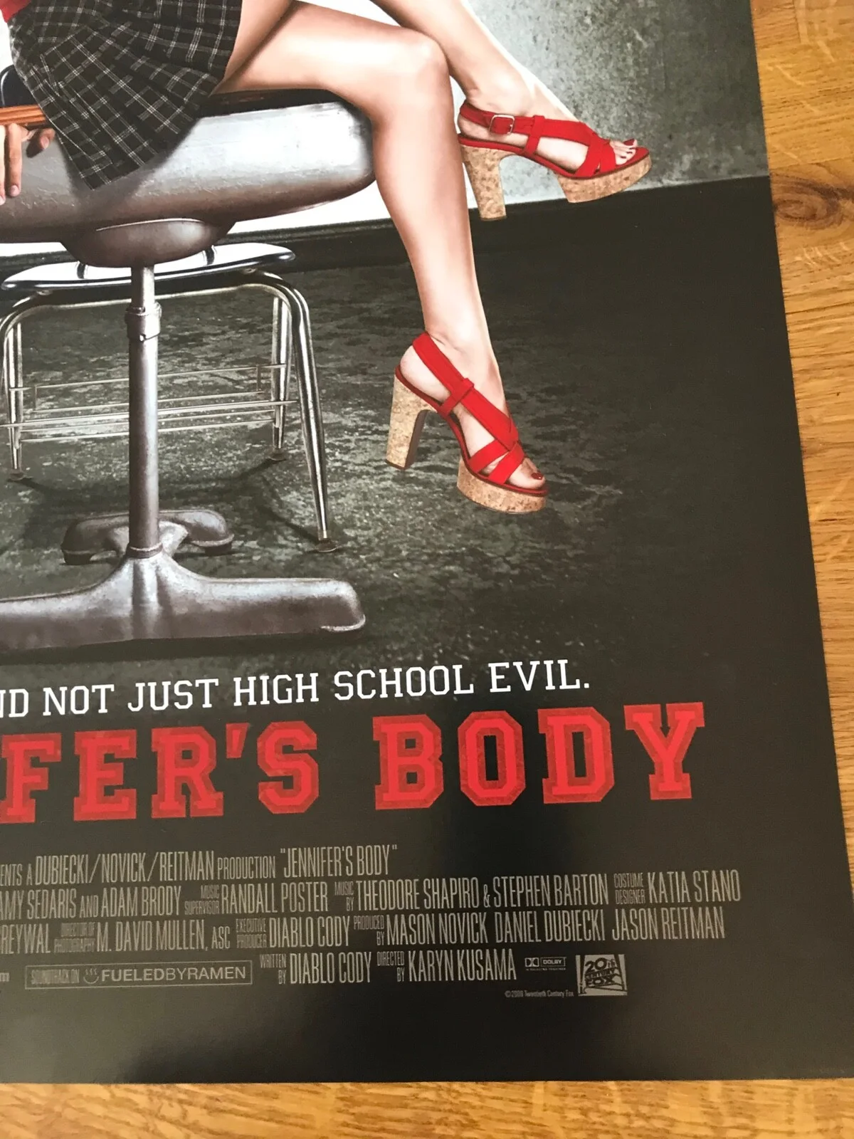 Movie Poster Jennifer's Body 430mm x 630mm (Bit bigger than A2), изображение 5