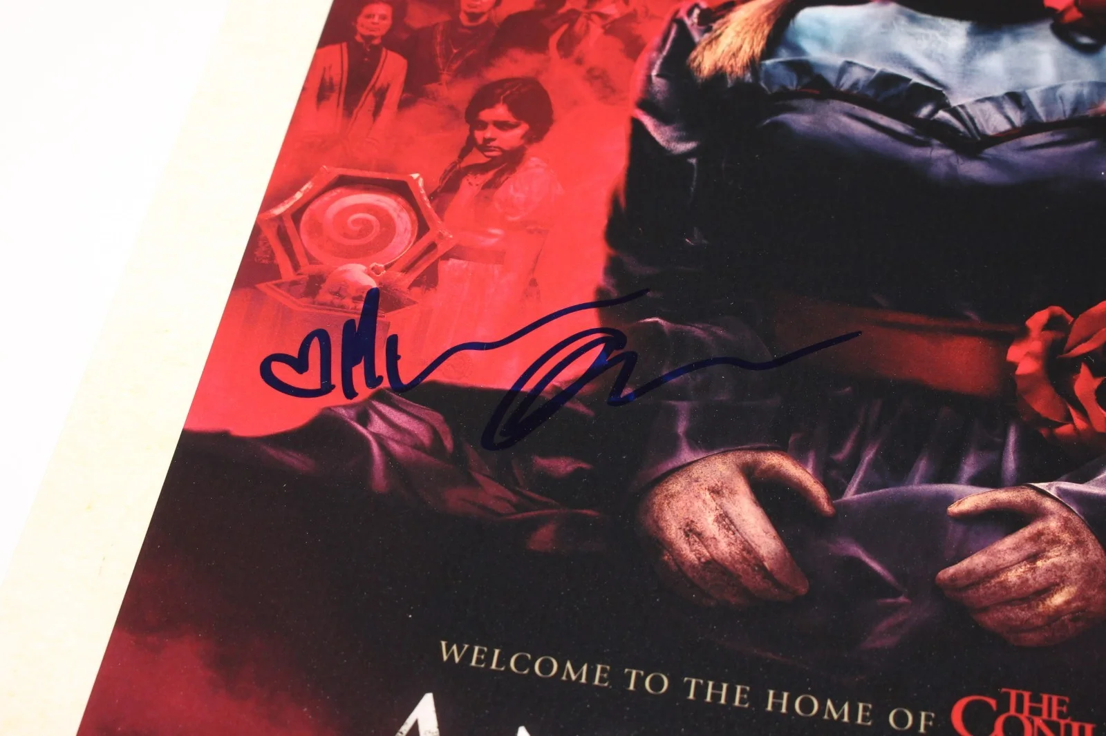 MCKENNA GRACE SIGNED ANNABELLE COMES HOME 12x18 MOVIE POSTER BECKETT COA, изображение 2