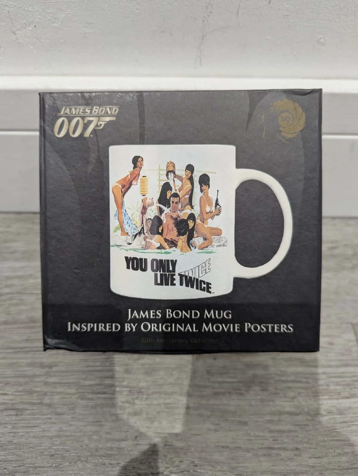 James Bond 50th Anniversary Collection You Only Live Twice Mug 007 Free UK P+P, изображение 2