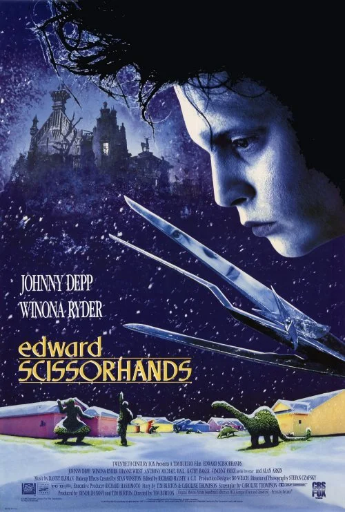 Edward Scissorhands 35mm Film Cell strip very Rare var_e, image 2