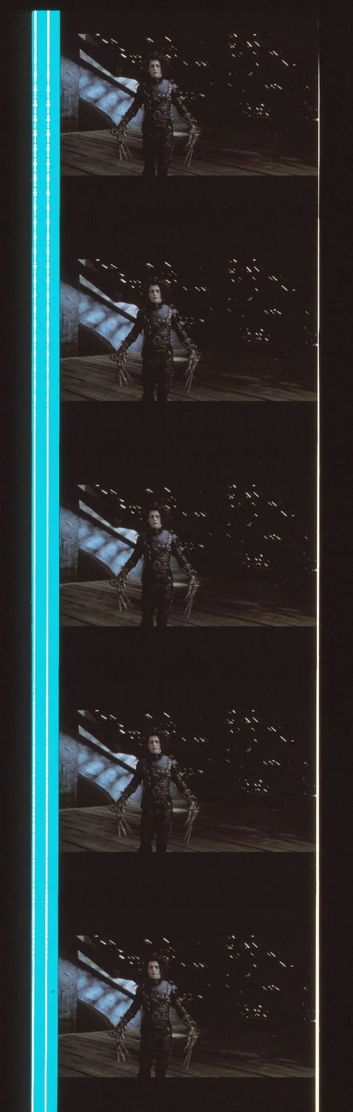 Edward Scissorhands 35mm Film Cell strip very Rare var_e, image 3