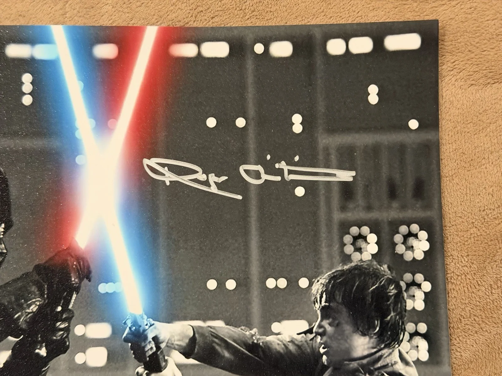 Roger Christian Signed 8x10 Photo Star Wars Lightsaber BAS Autograph Authentic, image 2