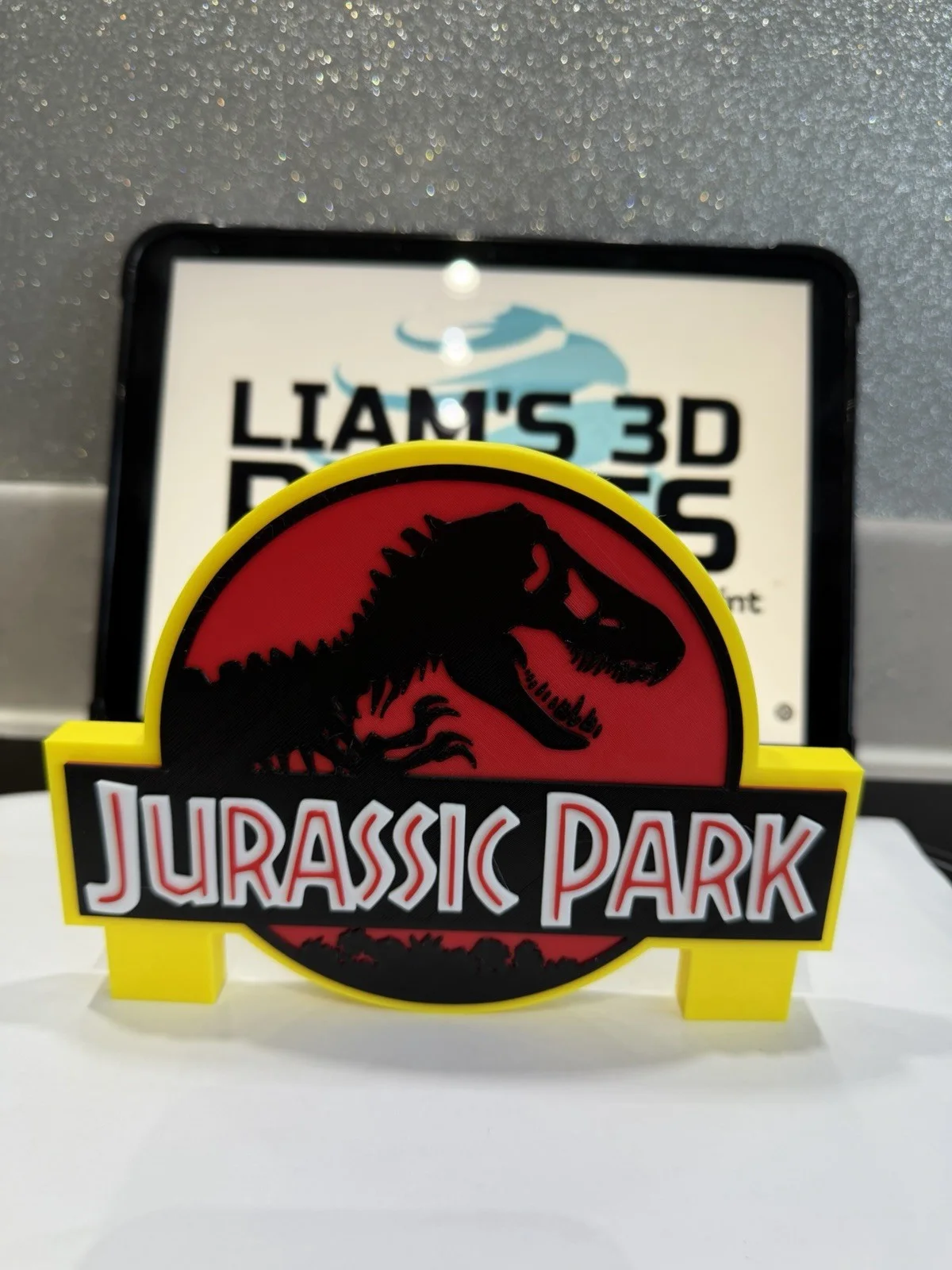 Decorative Jurassic Park World Film Self Standing logo Sign Display Pop, image 2