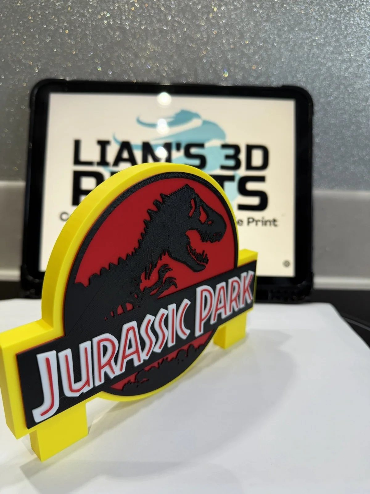 Decorative Jurassic Park World Film Self Standing logo Sign Display Pop, image 3