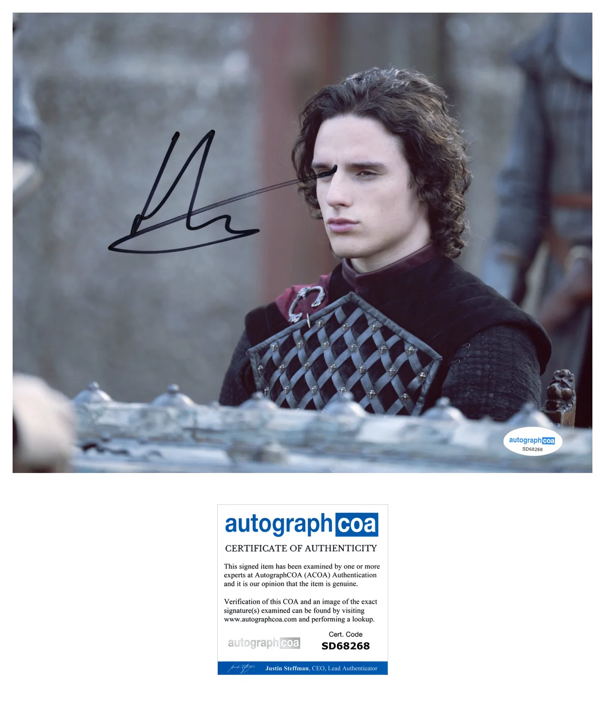 Harry Collett House of Dragon Autographed Signed 8x10 Photo ACOA, изображение 2