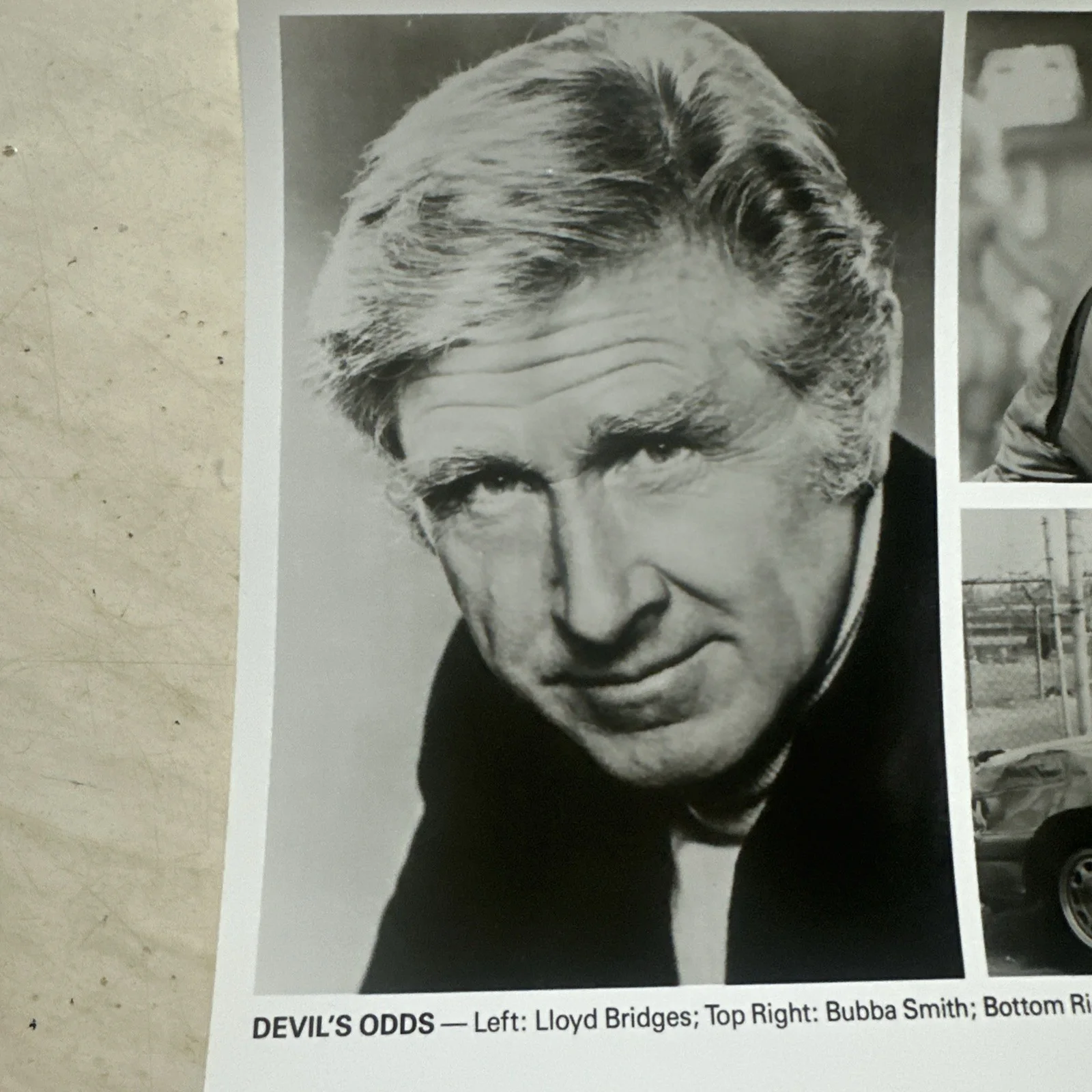 Lloyd Bridges Bubba Smith Beau Bridges Devil's Odds Original 8x10 Photo Viacom, image 4