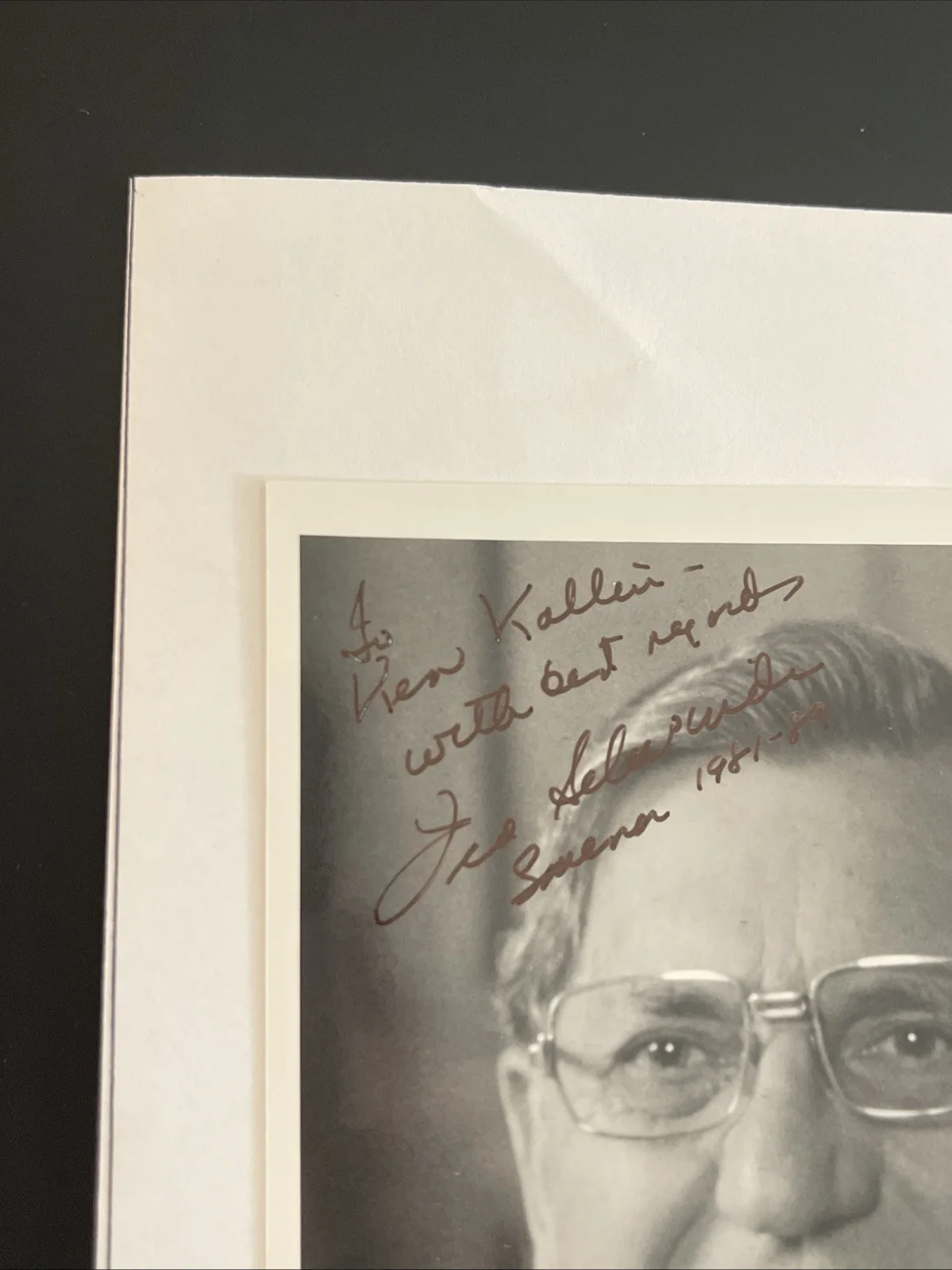 Governor Ted Schwinden, MT: Hand Signed Political Leader Photo 4x5“ / KSK, изображение 2