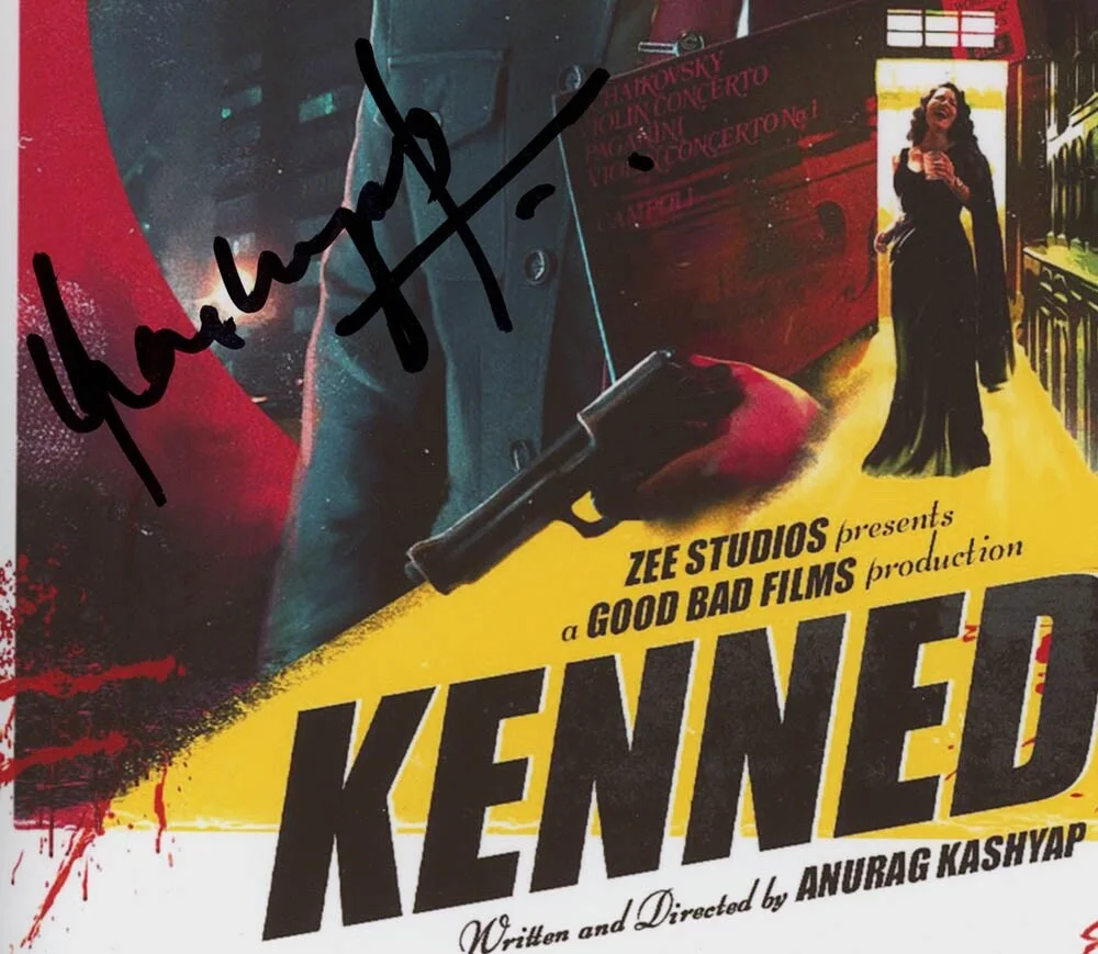 Anurag Kashyap — Anurag Kashyap signed "KENNEDY" 8x10 Photo a EXACT PROOF Director ACOA COA, изображение 4