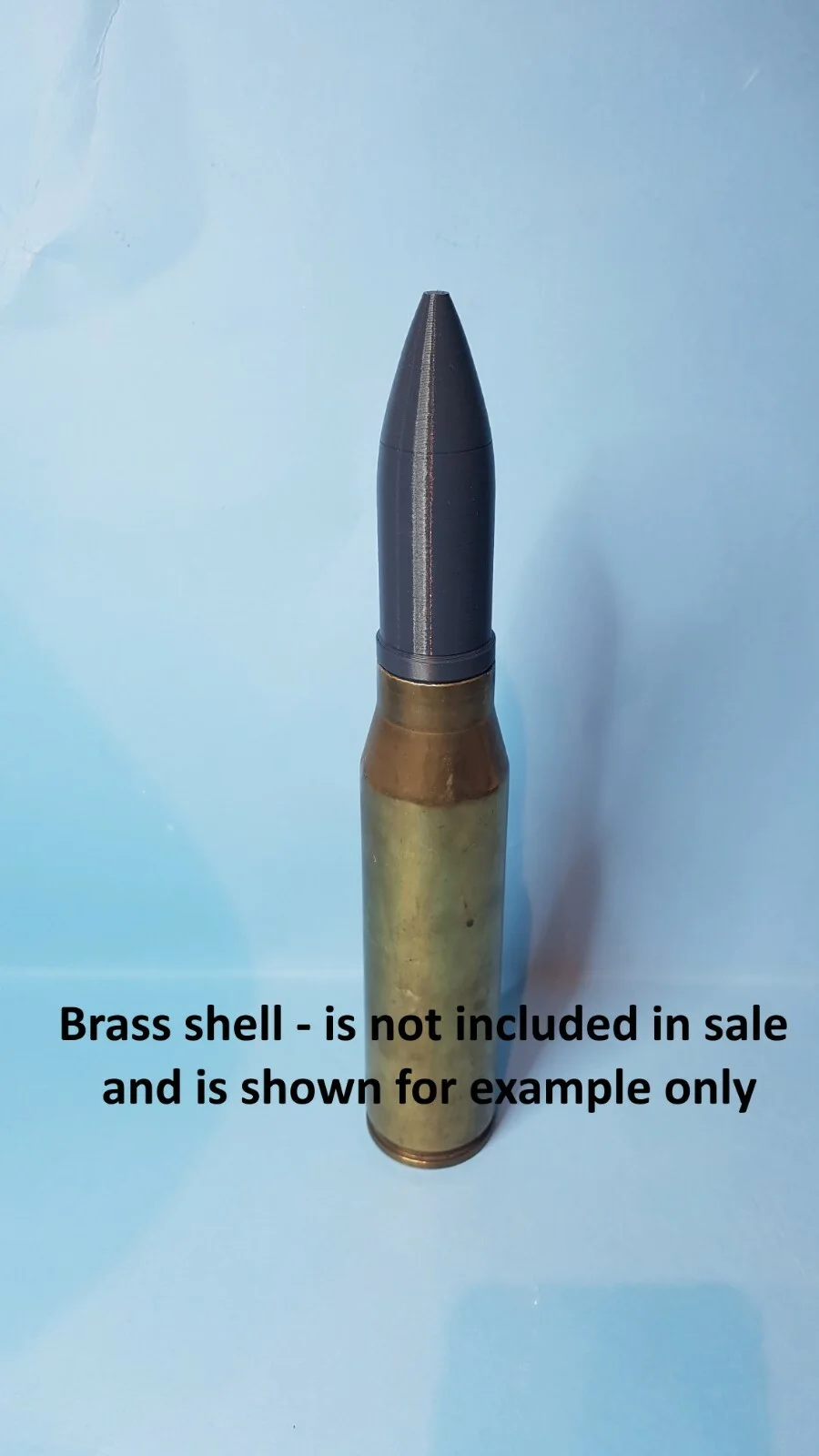 2x Plastic Replica 30mm RG86 shell. 3D Printed (modelled un-fired), изображение 2