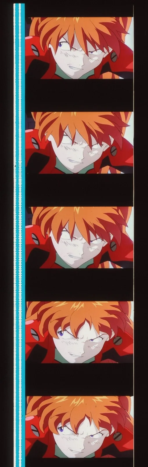 Evangelion The End of Evangelion 35mm Film Cell strip very Rare var_b, изображение 3