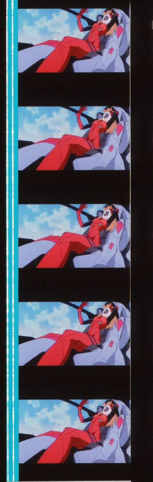 Evangelion The End of Evangelion 35mm Film Cell strip very Rare var_b, изображение 4