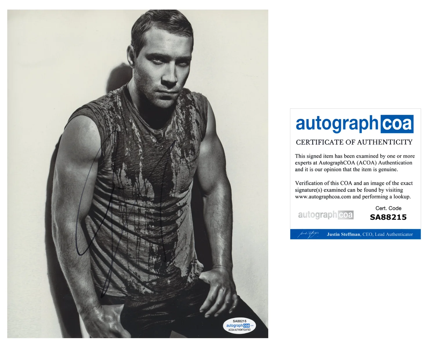 Jai Courtney Suicide Squad Autographed Signed 8x10 Photo ACOA, image 2