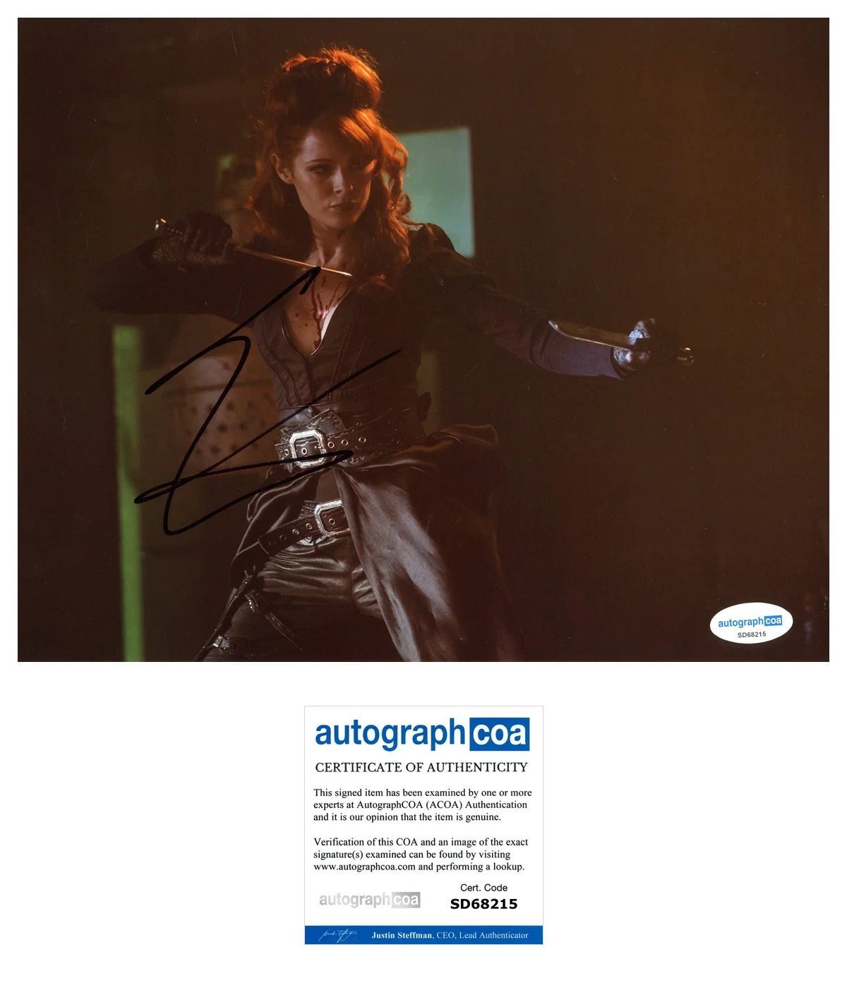 Emily Beecham Into the Badlands Autographed Signed 8x10 Photo ACOA, image 2