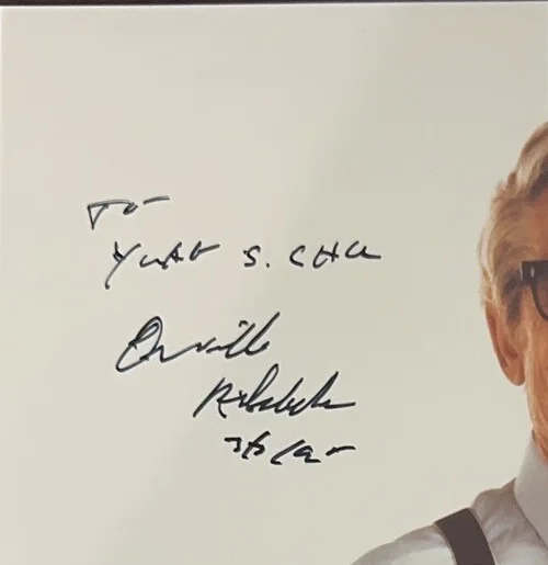 Orvile Redenbacker REAL Hand Signed Autographed Photograph 8x10 O-071, image 2