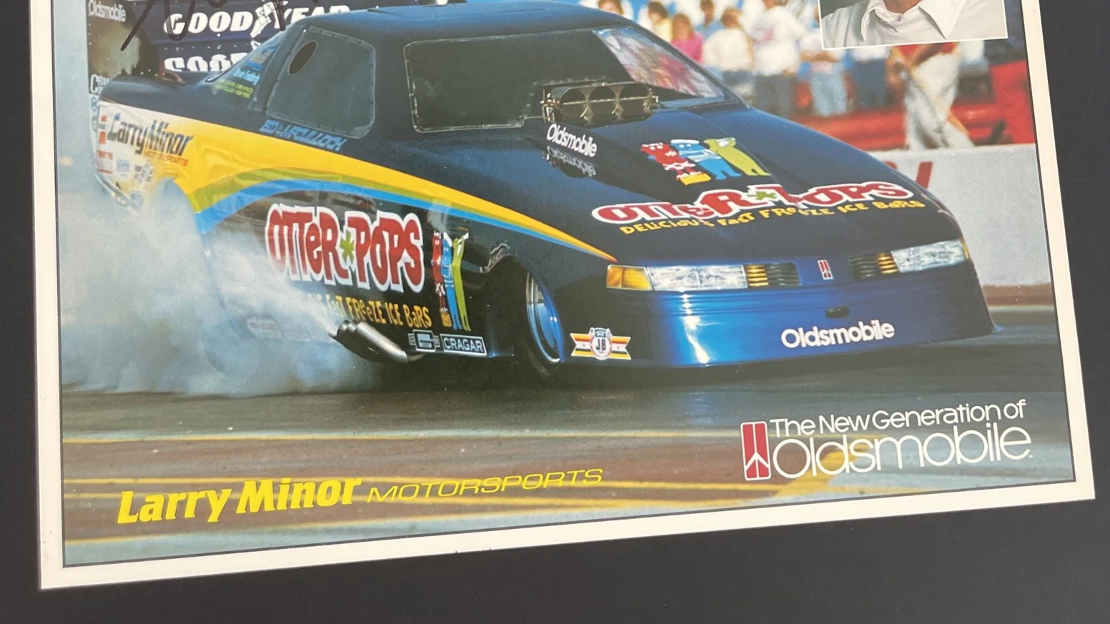 Ed McCullough NHRA Pro DragRacer: Hand Signed Sport Photograph 8x10 Inches / KSK, image 4