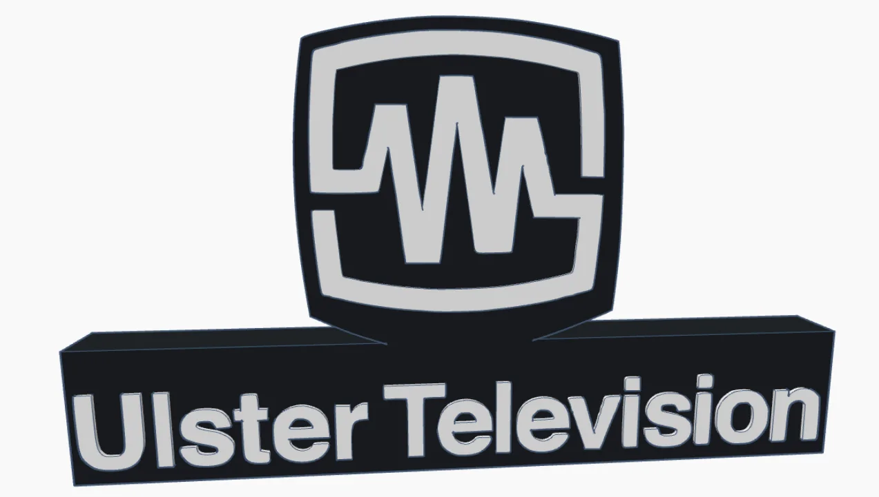 Ulster Television UTV logo display regional TV enthusiasts Beena Studio, image 3