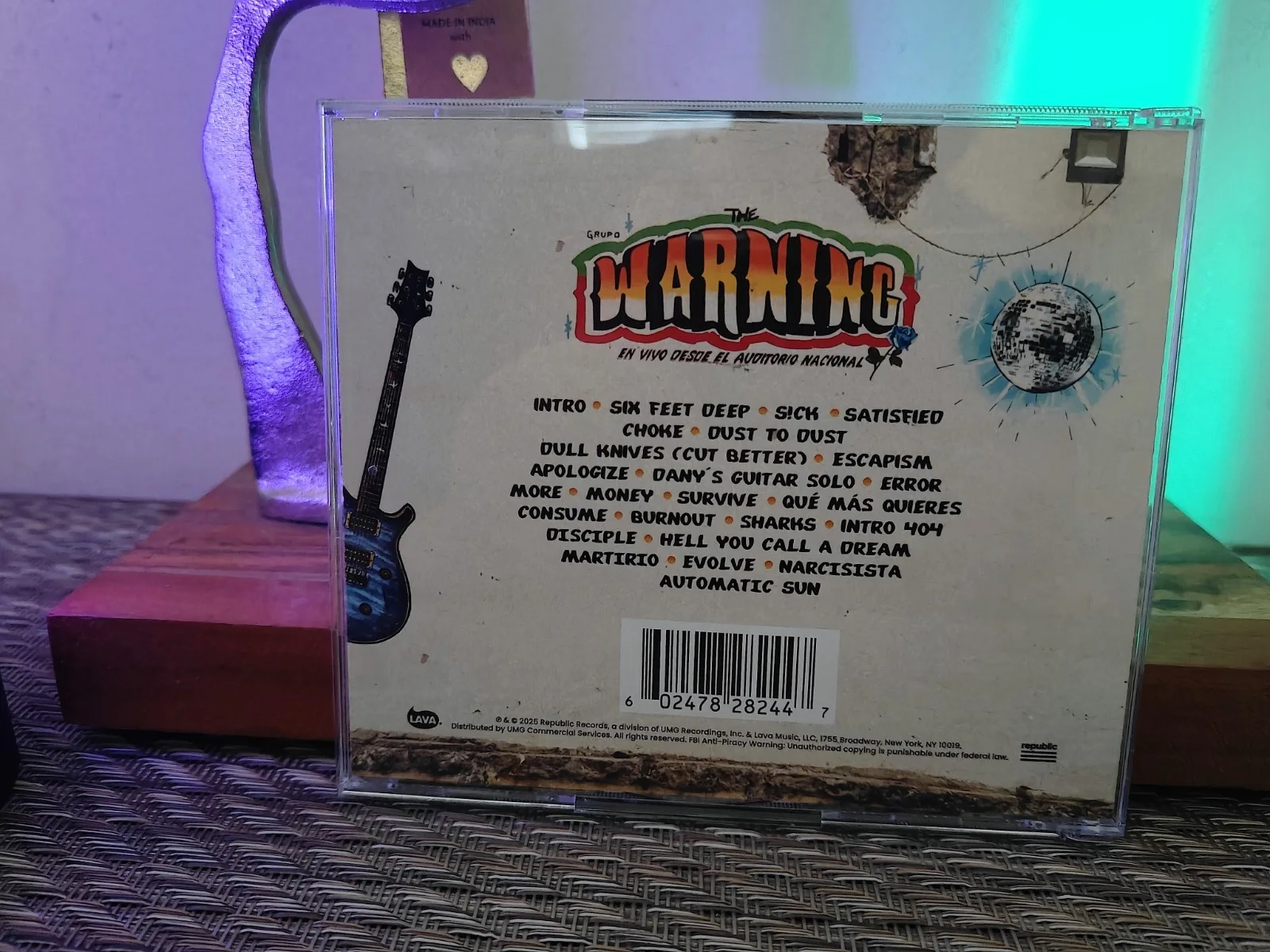 The Warning Live From Auditorio Nacional, CDMX 2CD (Dany Ver.) (Signed), image 3